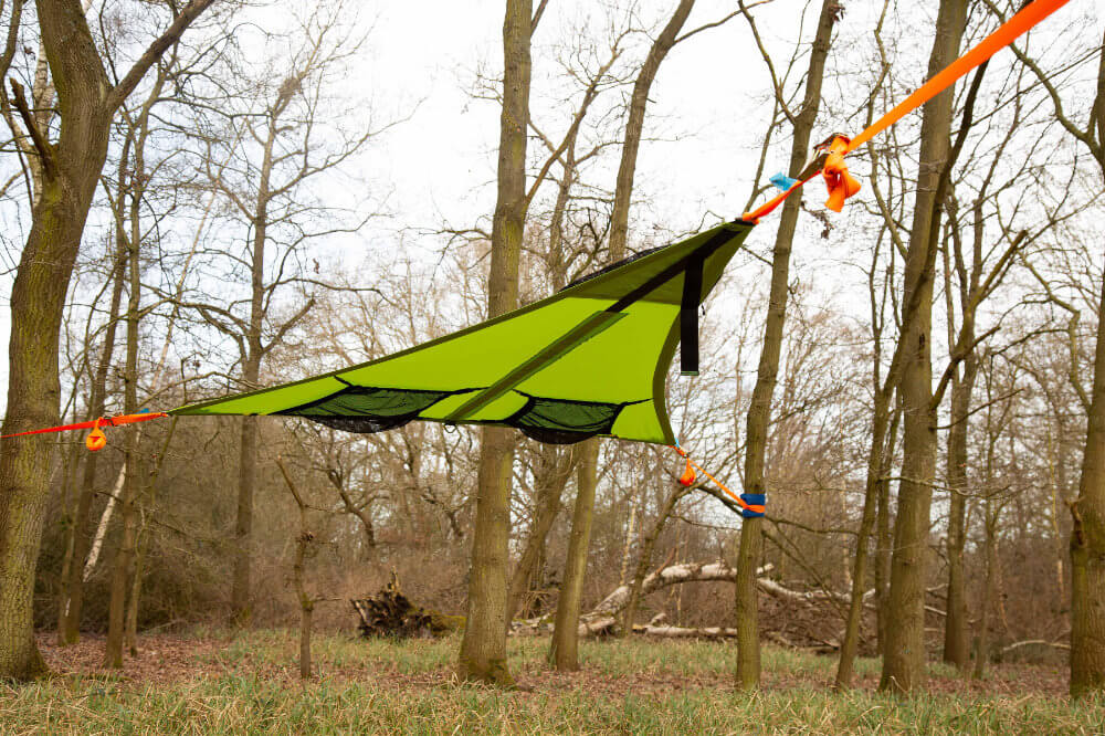 Duo Green Fabric viseća mreža za 2 osobe