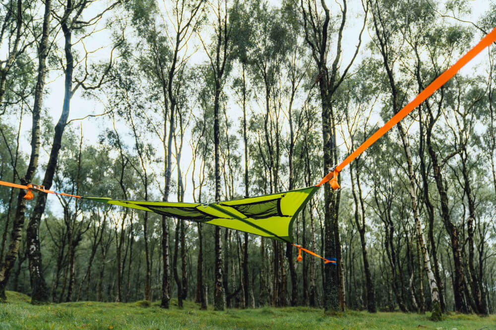 Duo Green Fabric viseća mreža za 2 osobe
