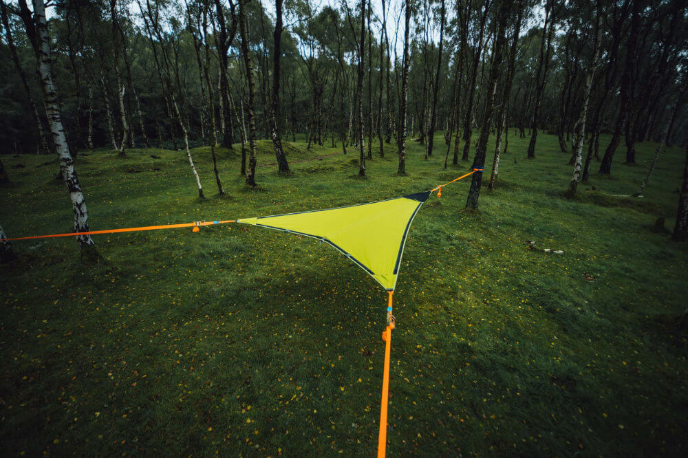 Duo Green Fabric viseća mreža za 2 osobe